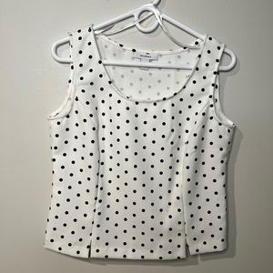 DressBarn Polka Dot Top